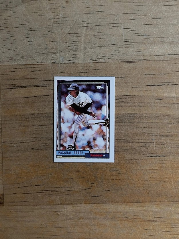 1992 Topps Micro #503 Pascual Perez