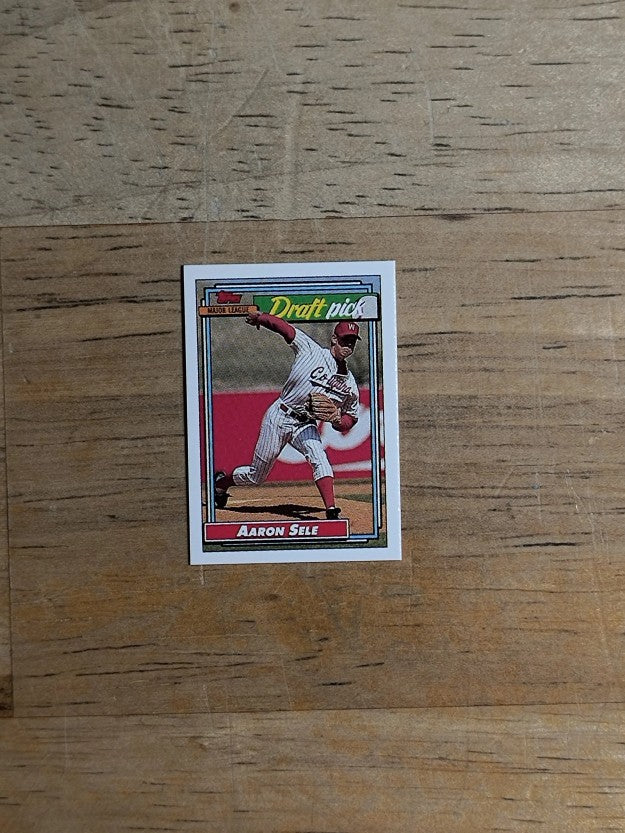 1992 Topps Micro #504 Aaron Sele