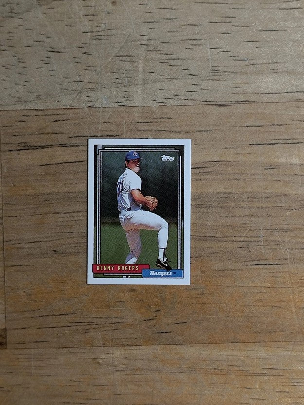 1992 Topps Micro #511 Kenny Rogers