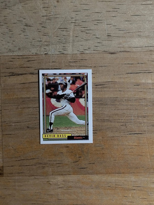 1992 Topps Micro #513 Kevin Bass