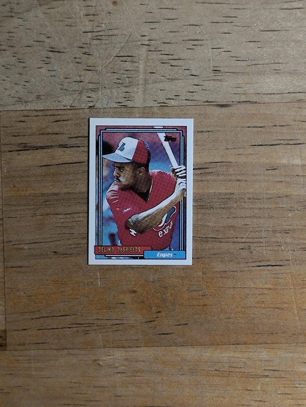 1992 Topps Micro #515 Delino DeShields