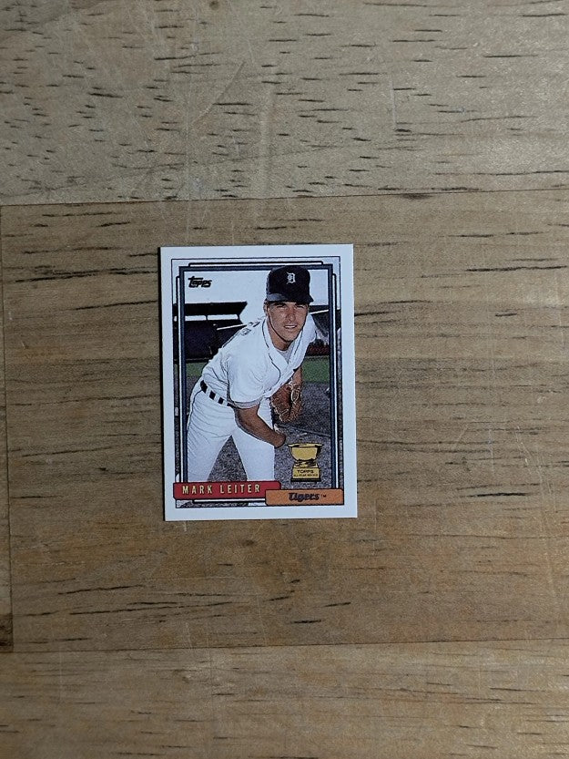 1992 Topps Micro #537 Mark Leiter