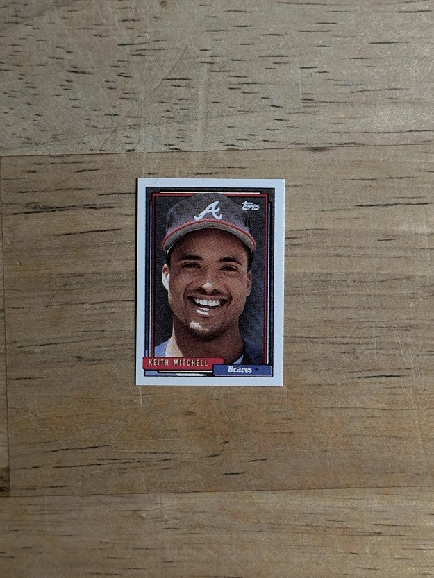 1992 Topps Micro #542 Keith Mitchell