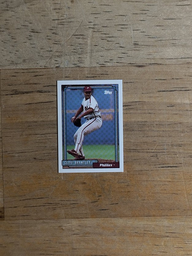 1992 Topps Micro #544 Cliff Brantley