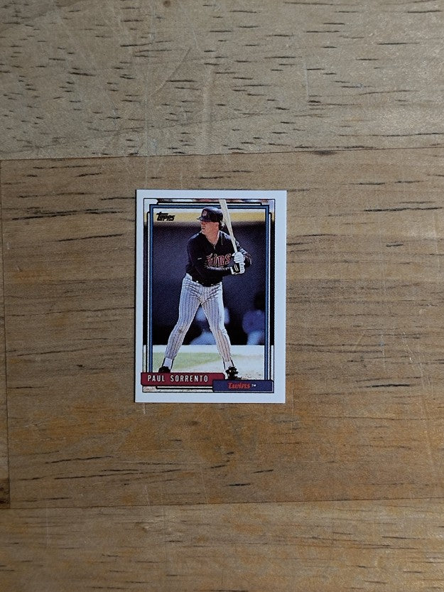 1992 Topps Micro #546 Paul Sorrento