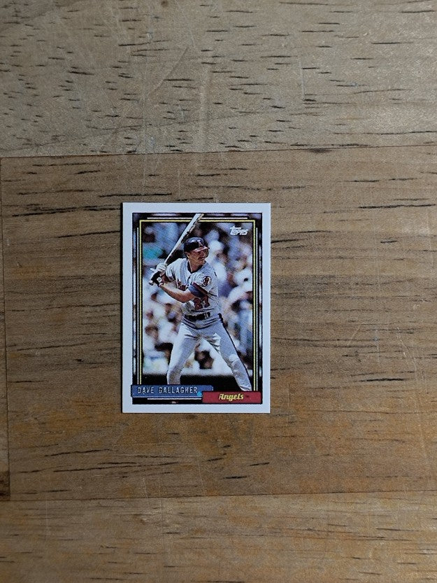 1992 Topps Micro #552 Dave Gallagher