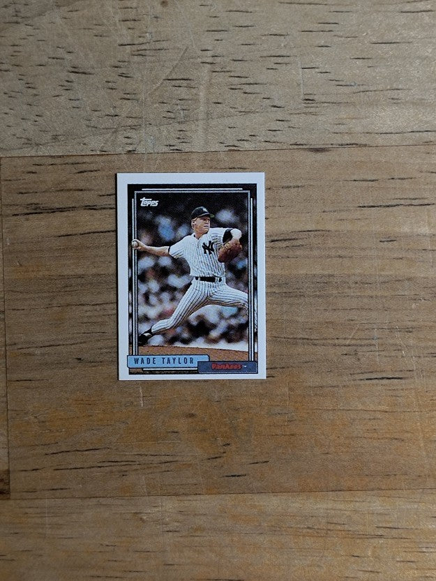 1992 Topps Micro #562 Wade Taylor