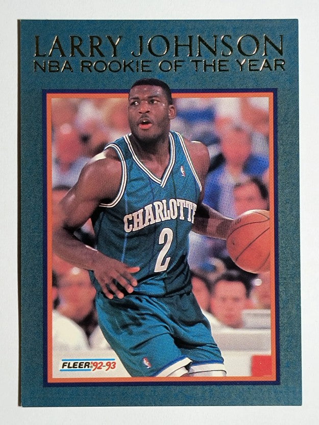 1992-93 Fleer Larry Johnson #12 Larry Johnson