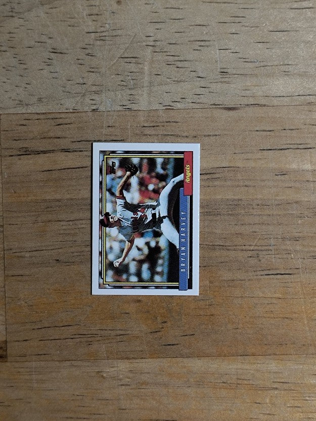1992 Topps Micro #568 Bryan Harvey
