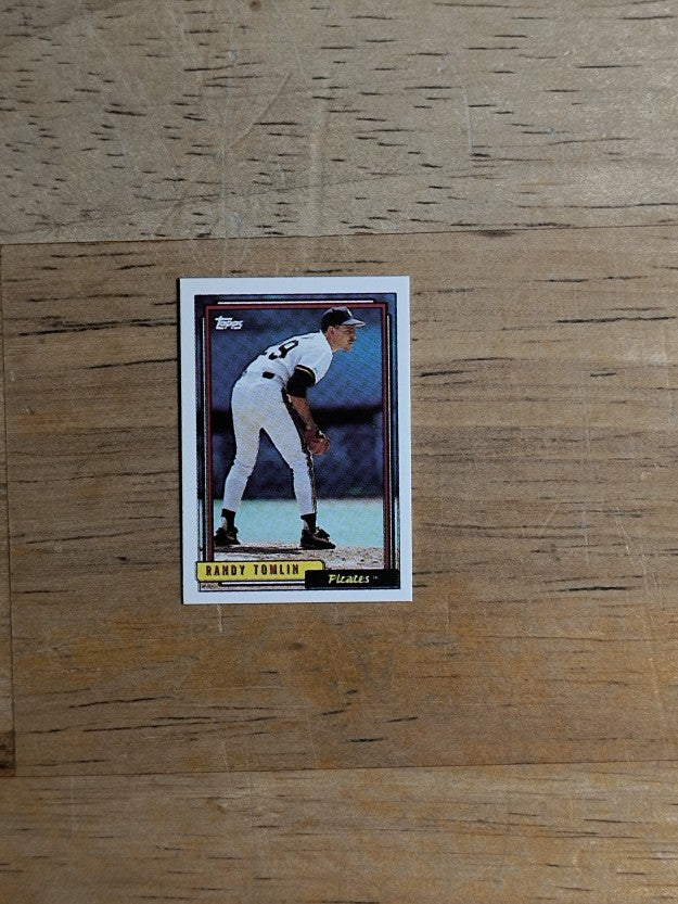 1992 Topps Micro #571 Randy Tomlin
