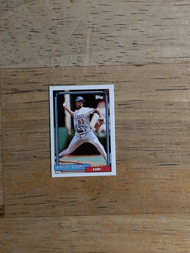 1992 Topps Micro #576 Heathcliff Slocumb