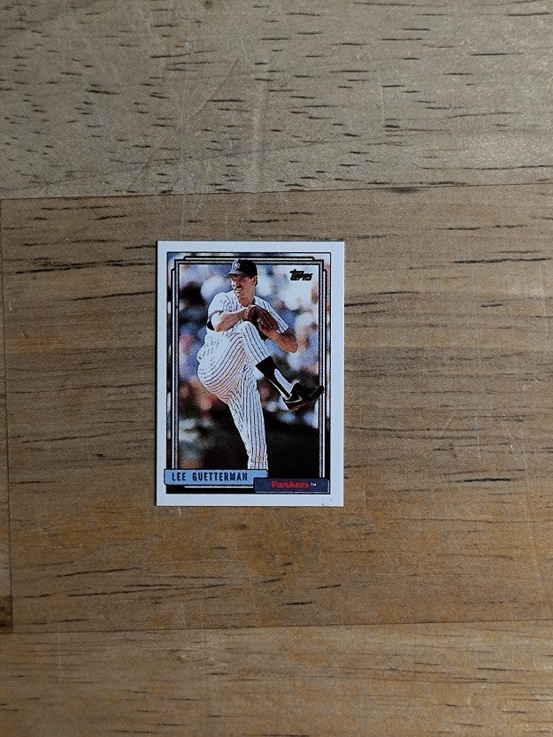 1992 Topps Micro #578 Lee Guetterman