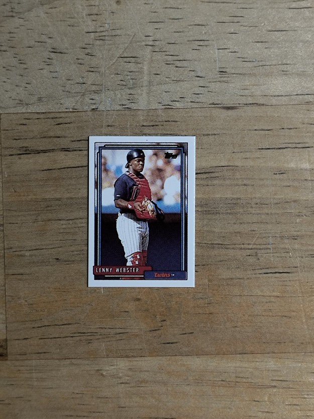 1992 Topps Micro #585 Lenny Webster