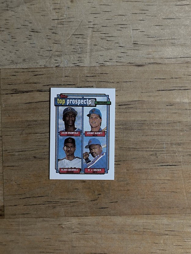 1992 Topps Micro #591 Jeromy Burnitz