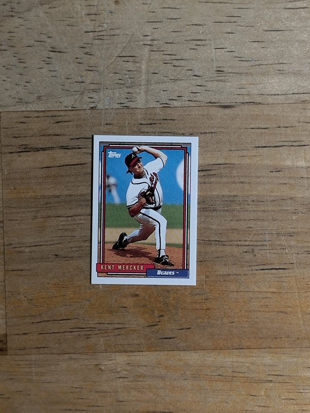 1992 Topps Micro #596 Kent Mercker