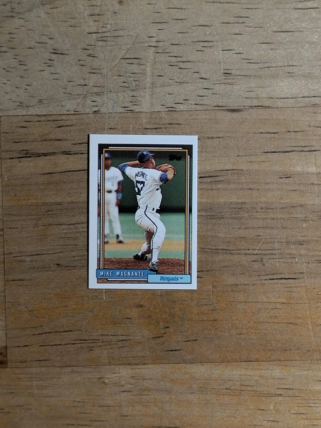 1992 Topps Micro #597 Mike Magnante RC