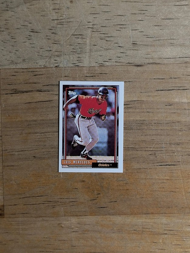 1992 Topps Micro #603 Luis Mercedes