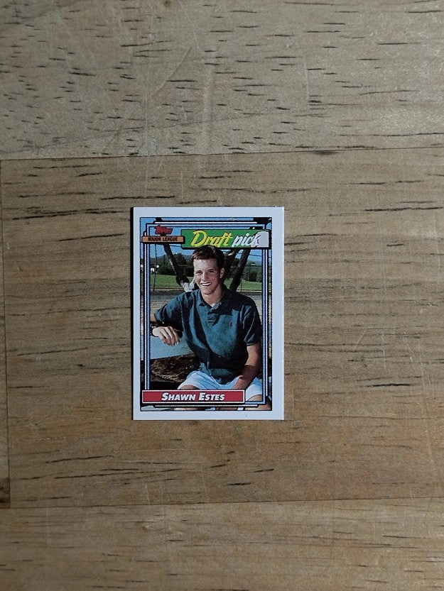 1992 Topps Micro #624 Shawn Estes RC