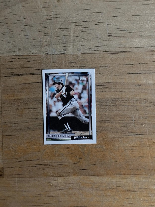 1992 Topps Micro #630 Carlton Fisk