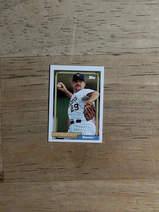 1992 Topps Micro #638 Chris Bosio