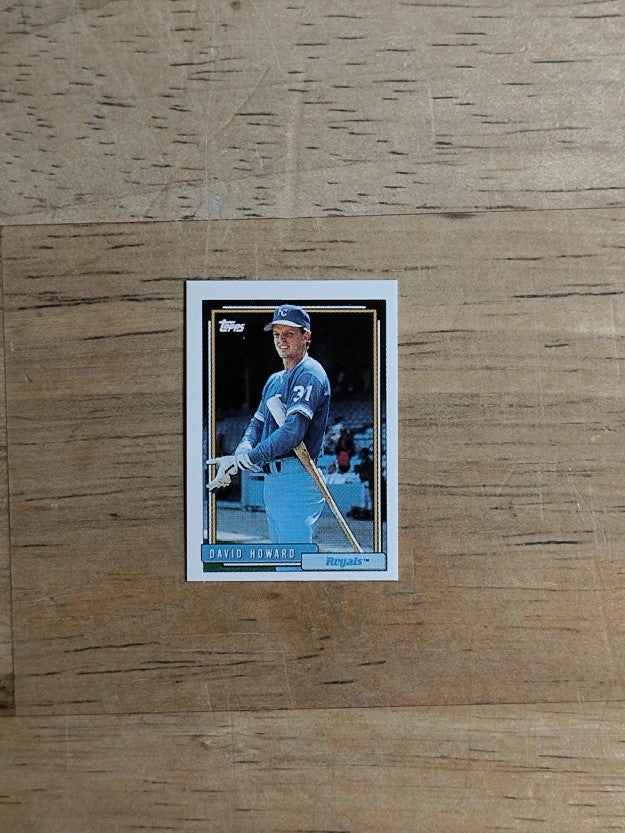 1992 Topps Micro #641 David Howard