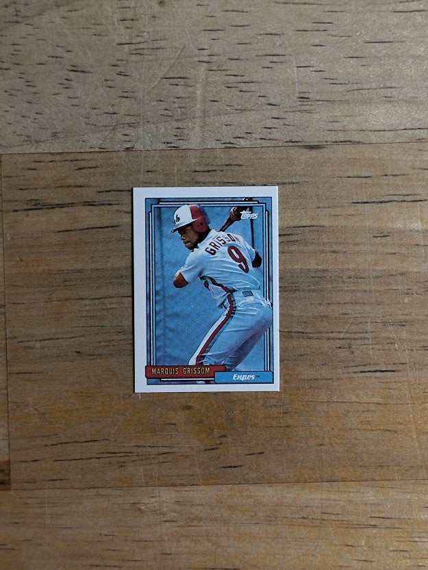 1992 Topps Micro #647 Marquis Grissom