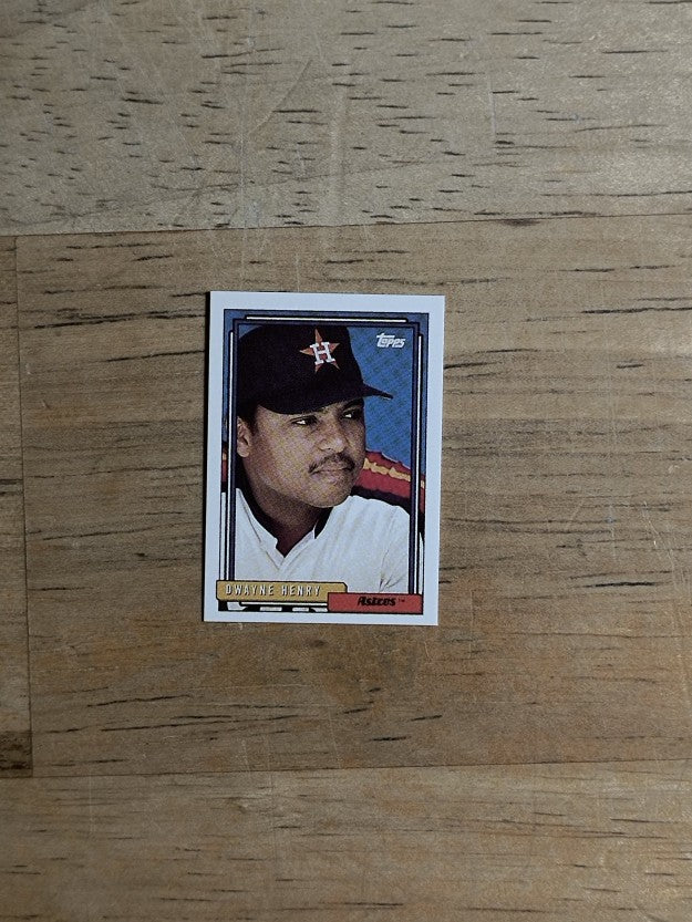 1992 Topps Micro #668 Dwayne Henry