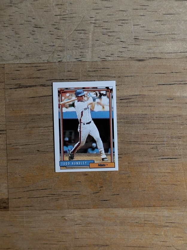 1992 Topps Micro #673 Todd Hundley