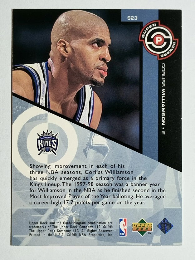 1998-99 Upper Deck Super Powers #S23 Corliss Williamson