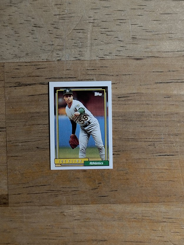 1992 Topps Micro #678 Joe Klink
