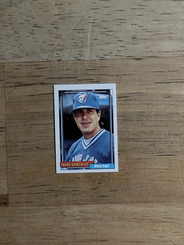 1992 Topps Micro #681 Rene Gonzales
