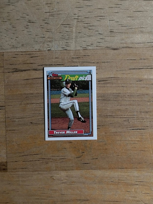 1992 Topps Micro #684 Trever Miller