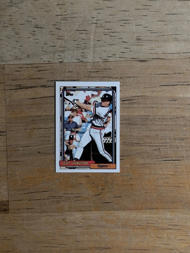1992 Topps Micro #685 Scott Livingstone