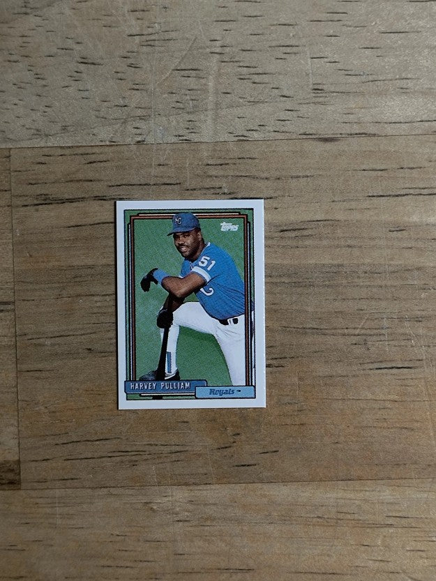 1992 Topps Micro #687 Harvey Pulliam