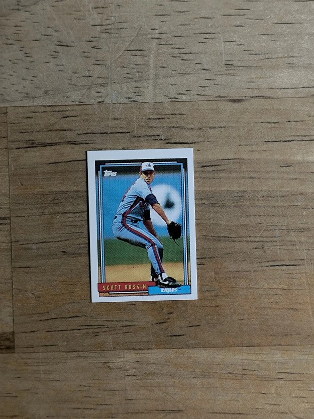 1992 Topps Micro #692 Scott Ruskin