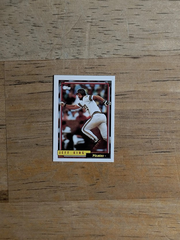 1992 Topps Micro #693 Jeff King