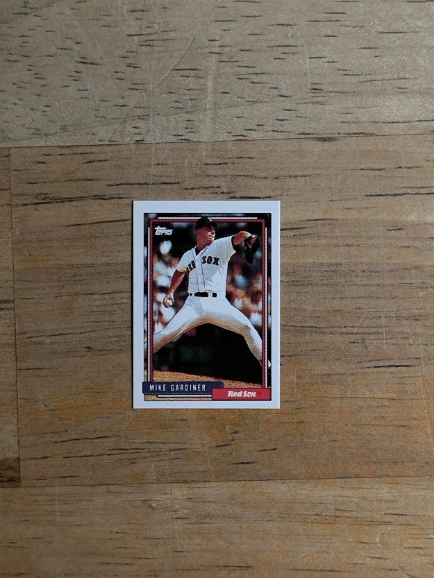 1992 Topps Micro #694 Mike Gardiner