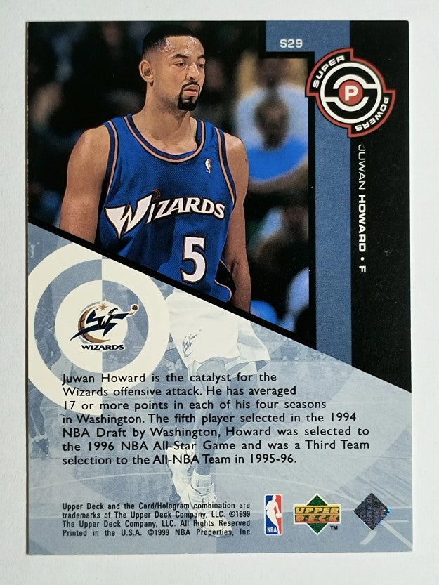 1998-99 Upper Deck Super Powers #S29 Juwan Howard