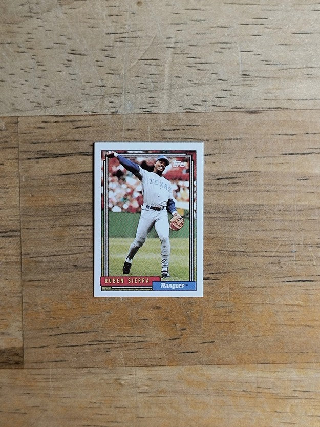 1992 Topps Micro #700 Ruben Sierra