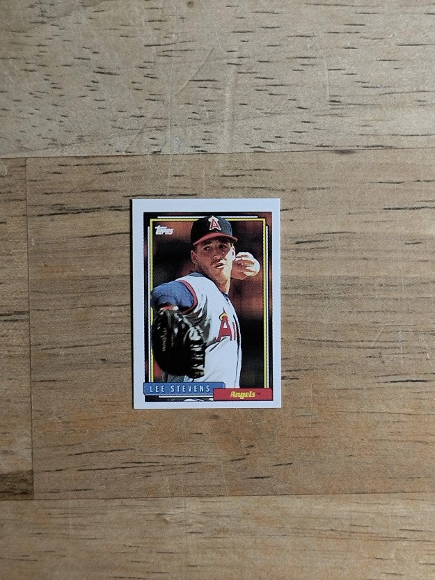 1992 Topps Micro #702 Lee Stevens