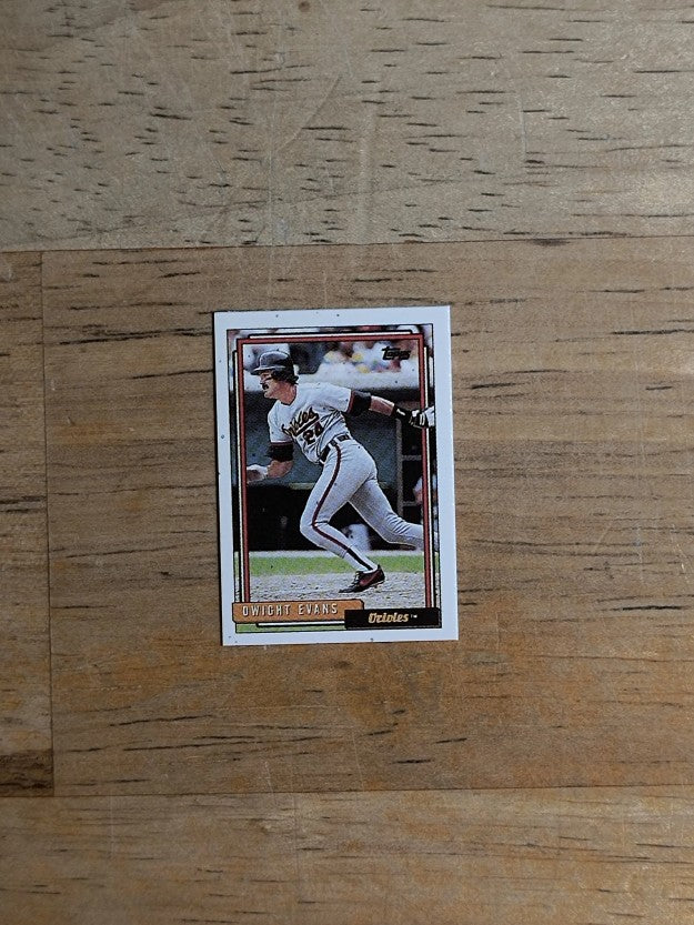 1992 Topps Micro #705 Dwight Evans