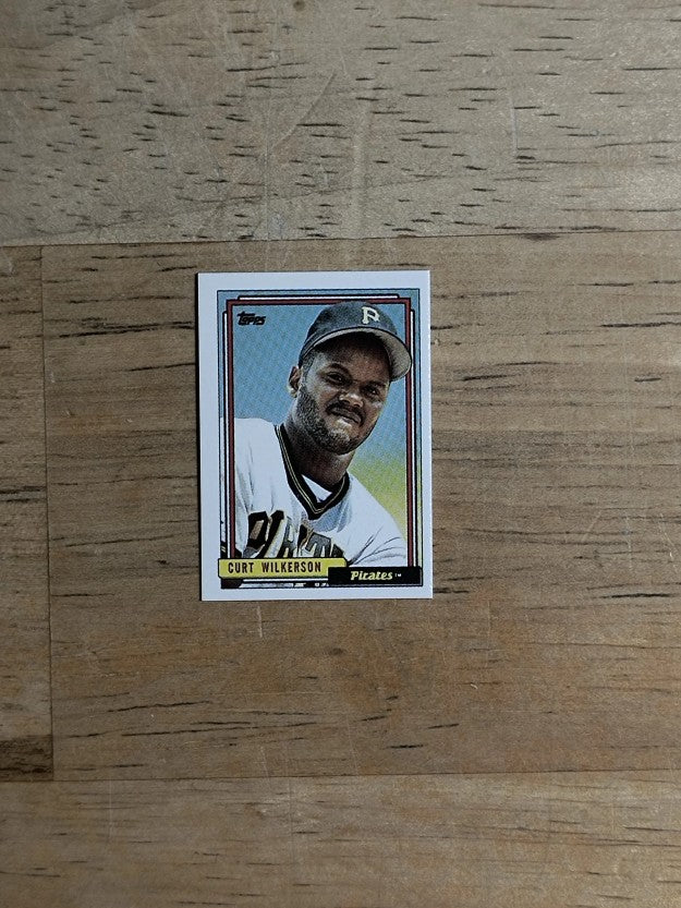 1992 Topps Micro #712 Curt Wilkerson