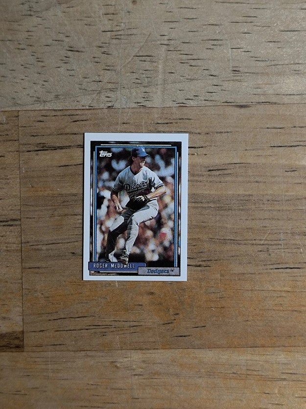 1992 Topps Micro #713 Roger McDowell