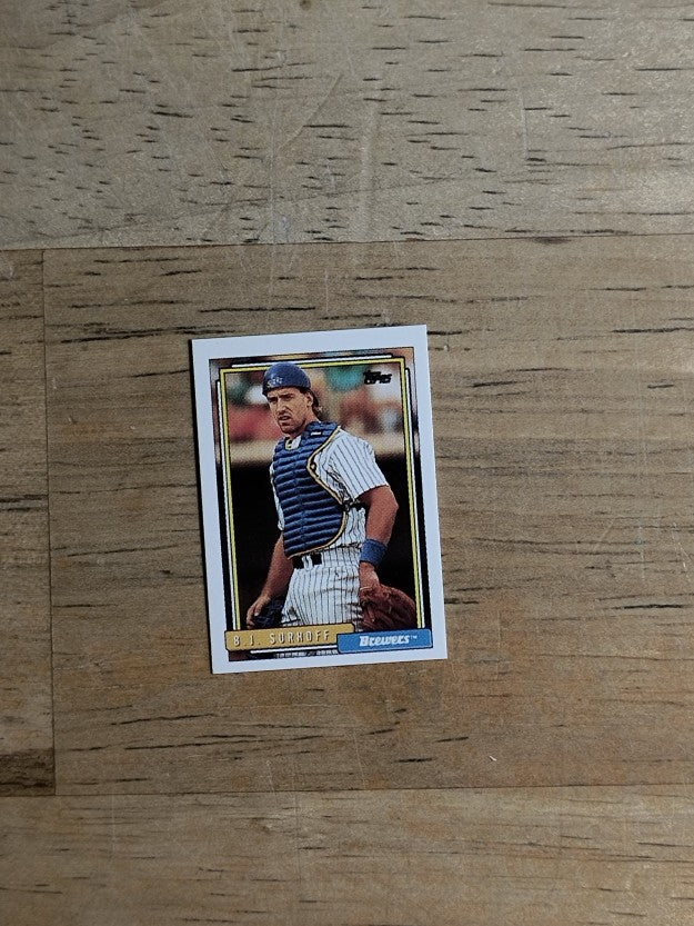 1992 Topps Micro #718 B.J. Surhoff