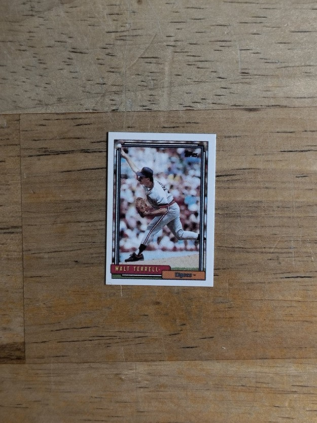 1992 Topps Micro #722 Walt Terrell