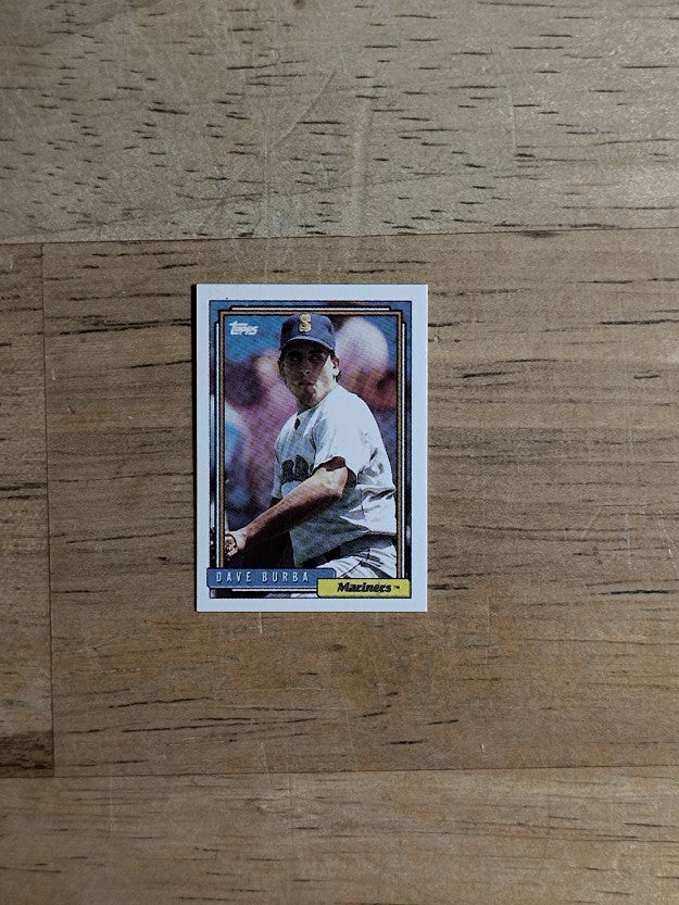 1992 Topps Micro #728 Dave Burba