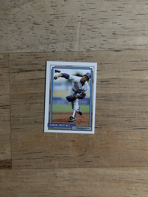 1992 Topps Micro #730 Ramon Martinez