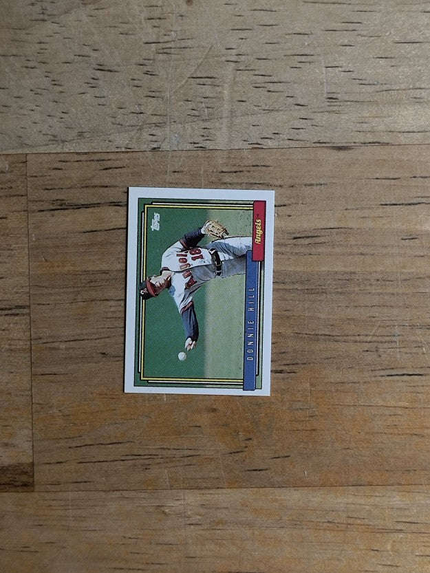 1992 Topps Micro #731 Donnie Hill