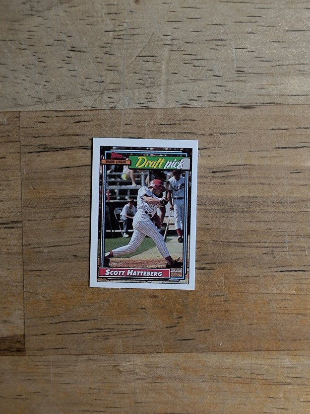 1992 Topps Micro #734 Scott Hatteberg RC