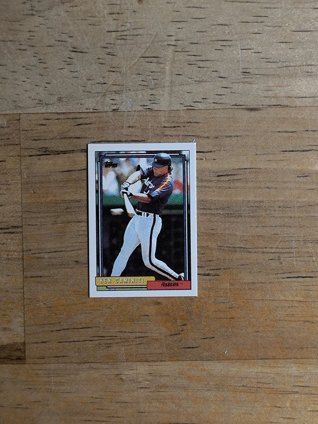 1992 Topps Micro #740 Ken Caminiti